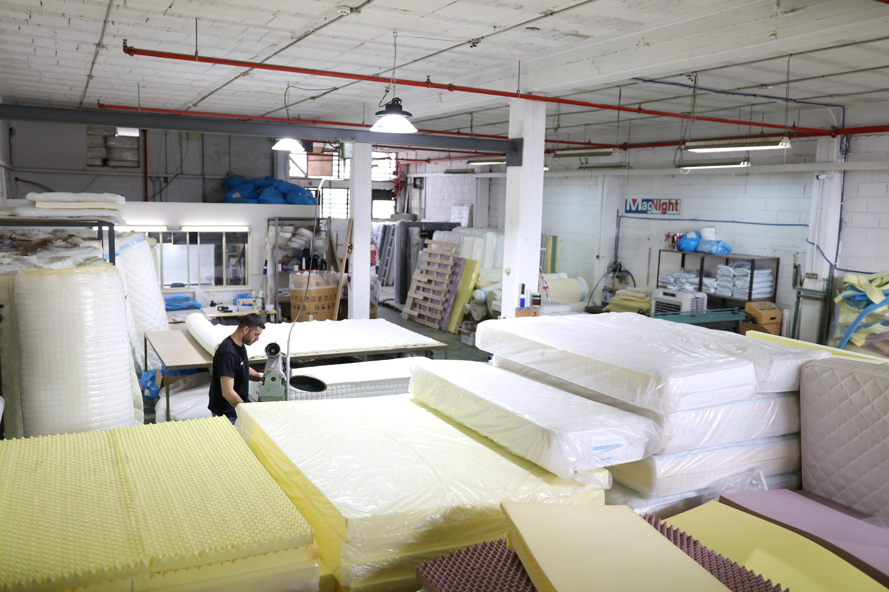 מיטות תצוגה - מבט חזיתי