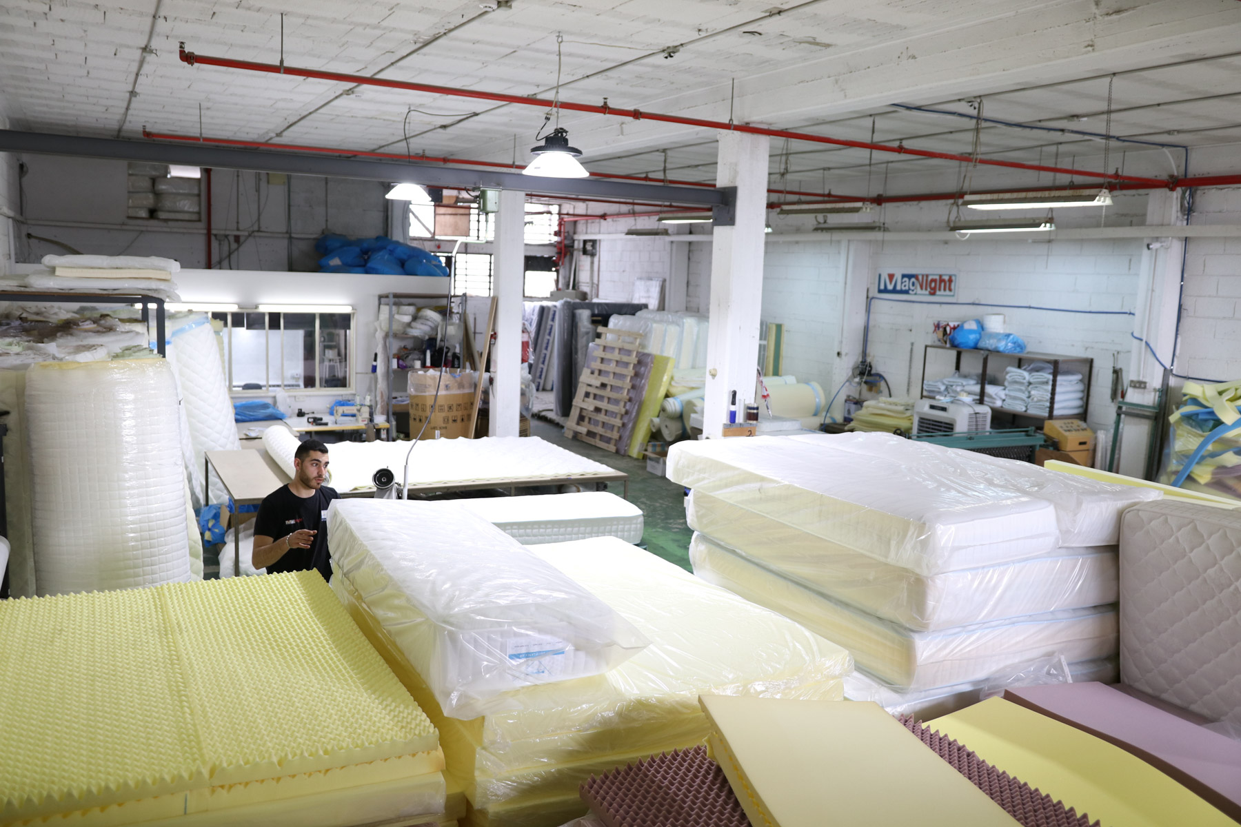 מיטות תצוגה - מבט צד