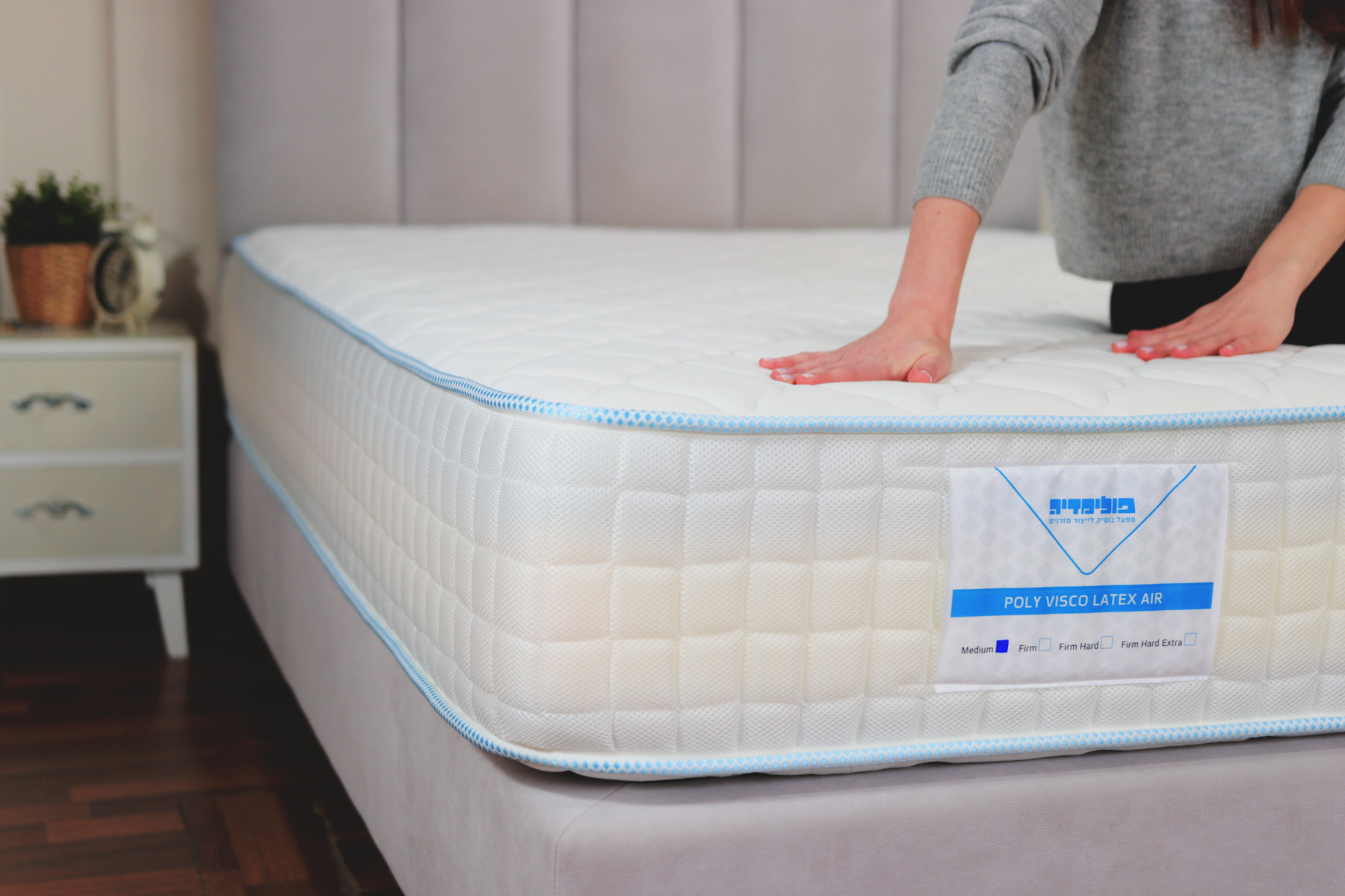 שלב סופי - מזרן מותקן